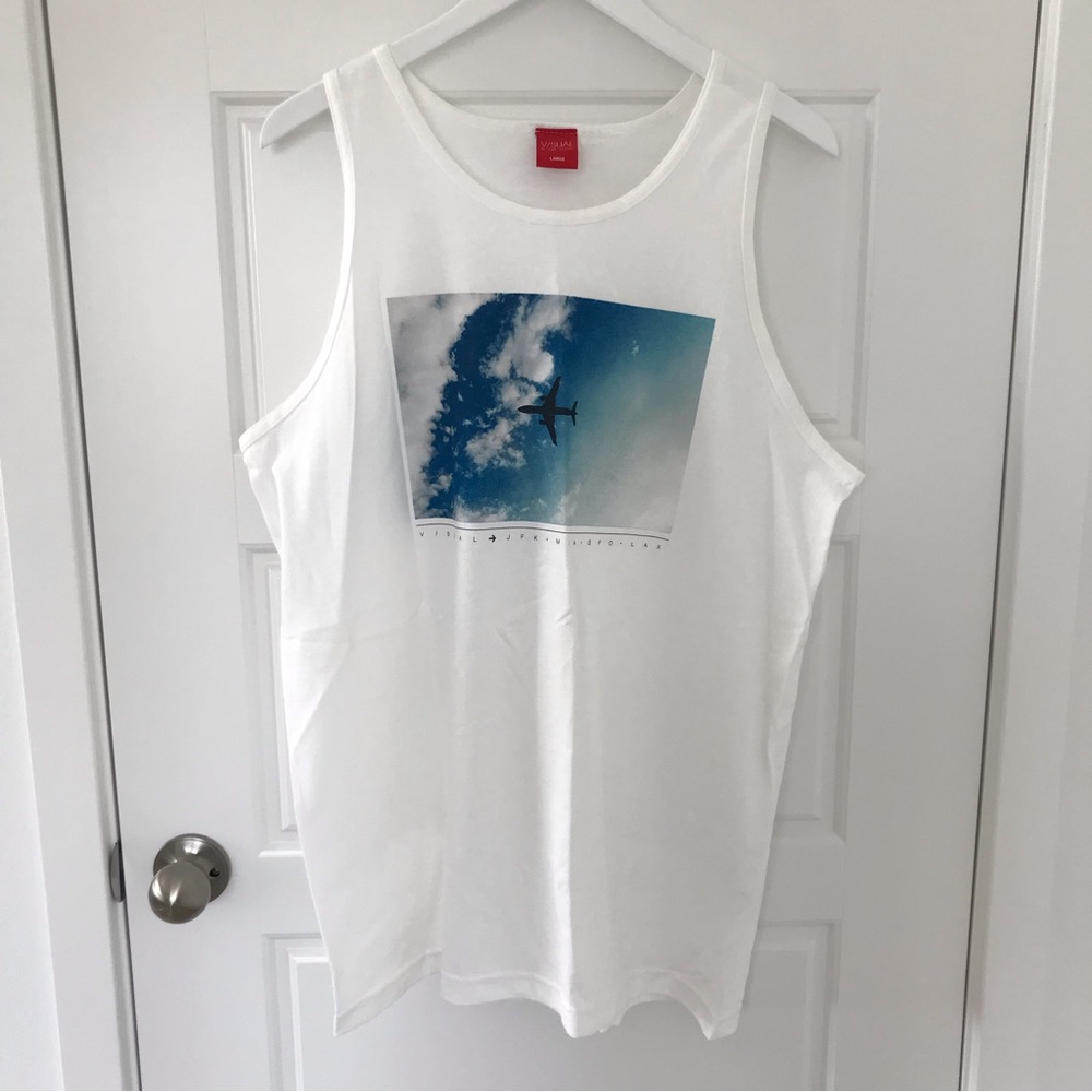V/sual by Van Styles // NWOT Men’s Graphic Tank Top